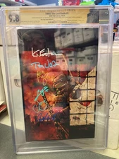 TMNT The Last Ronin #1 One stop shop Edition E  variant 6 signatures CGC 9.8
