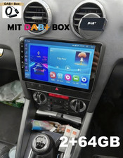 64GB Android Autoradio Für Audi A3 S3 RS3 8P Carplay GPS Navi SWC BT Wifi DAB+