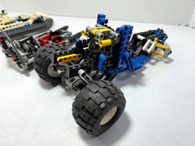 LEGO Technic: Model: Partial Future car 8437 + hoovercraft 8824 + hydrofoil 8223