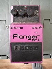 BOSS BF-2 Flanger Pedale per chitarra effetto vintage viola molto buono di JP