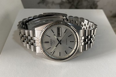 Seiko 5 Sports Silver Men's Watch - SNXJ89 for sale online | eBay