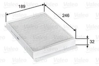 Valeo 715751 Innenraumfilter FüR M-B AMG GT C192 X290 C A205 S206 C205 T-MODEL