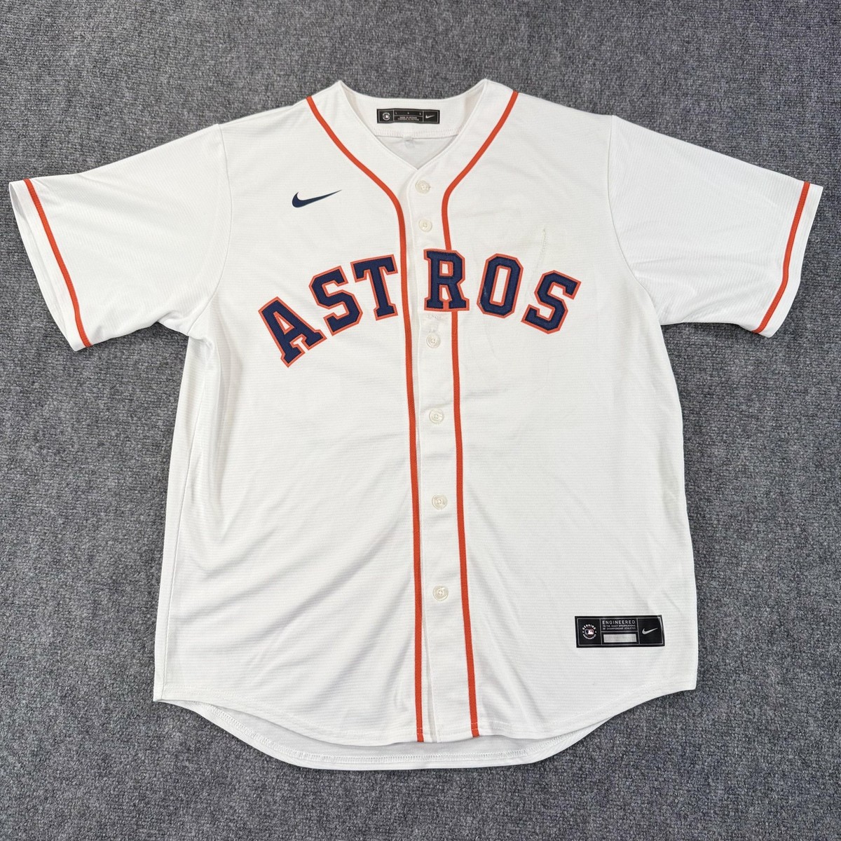 Houston Astros Jersey Mens Large MLB Baseball Hernandez 69 Stitched Nike  Shirt