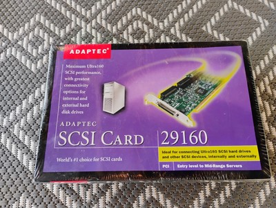 SEALED Vintage Adaptec 29160 Maximum Ultra 160 SCSI Card PC Computer Parts New