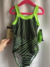GK Elite Simone Biles Neon Lights Strappy Leotard tank practice tumbling CL