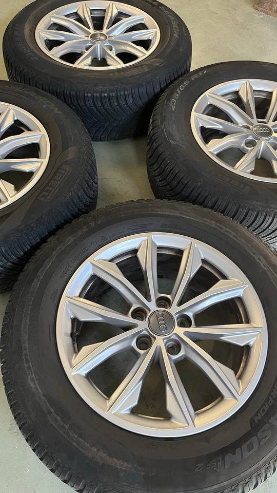 Cerchi in lega da 17 originali Audi Adatti a Audi Q2 Q3 Q5 Audi A3 A4 7x17 Et 34 - Imagen 2 de 4