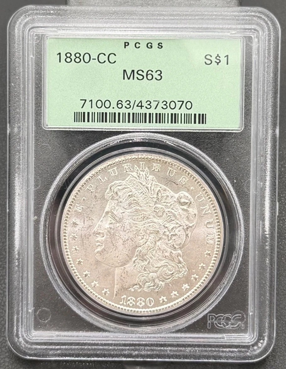 Carson City Grade MS 63 Morgan US Dollars (1878-1921) for sale | eBay