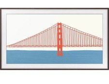 Samsung 65" The Frame Customizable Bezel - Modern Brown VG-SCFA65BWBZA