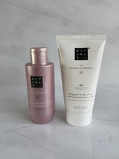 Rituals Of Sakura Nourshing Shower Oil 75ml & Whipped Body Cream 70ml New Travel
