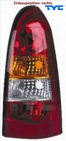 TYC 11-0391-01-2 Heckleuchte Rechts RüCklicht Hecklicht RüCkleuchte FüR Opel