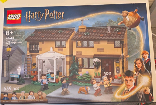 LEGO Harry Potter 76451 Privet Drive Aunt Marge's Visit Boxed 639pc Age 8+