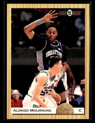 1993 Classic Draft Picks #105 Alonzo Mourning Card