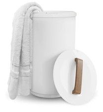 SAMEAT Heated Towel Warmers for Bathroom - Large Towel Warmer Bucket, Wood NEW
