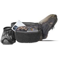 Tactical Baby Hip Carrier Black Camo with Molle  Carabiner Newborn Toddler Men