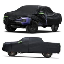 Car Cover Custom Fit for Toyota Tacoma 2005-2023,6 Fit for Toyota Tacoma Black