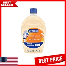 Milk & Honey Liquid Hand Soap Refill, 50 Oz – Soft, Antibacterial Care 0.43 per fl oz