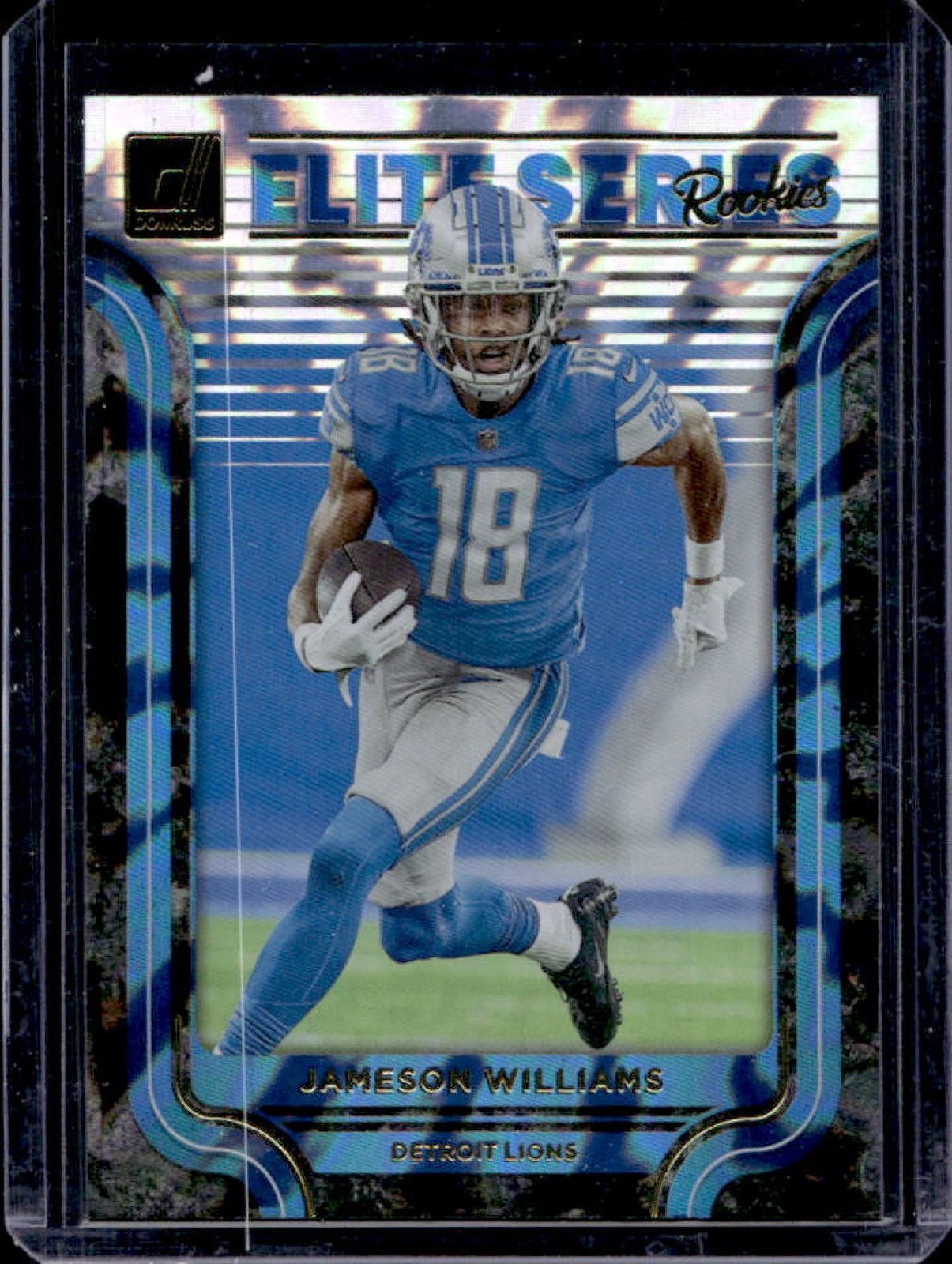2022 Donruss Jameson Williams Elite Series Rookies Rookie RC #ESR-8 Lions