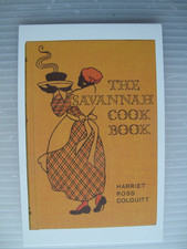 Harriet Ross Colquitt, The Savannah Cook Book - postcard of book cover
