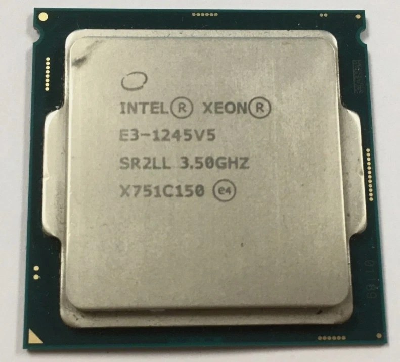 Intel Xeon E3-1245 V5 Processor Model Computer Processors (CPUs