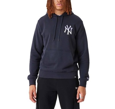 New Era MLB Drip Logo New York Yankees Hoodie Herren navy lila 45023