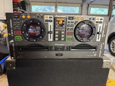 Pioneer CMX-3000 Dual Twin CD Deck Professional DJ CDJ Player CMX3000 Rackmount