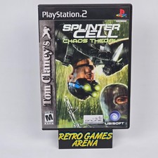 Splinter Cell: Chaos Theory (PlayStation 2 PS2) Etiqueta Negra COMPLETO en caja