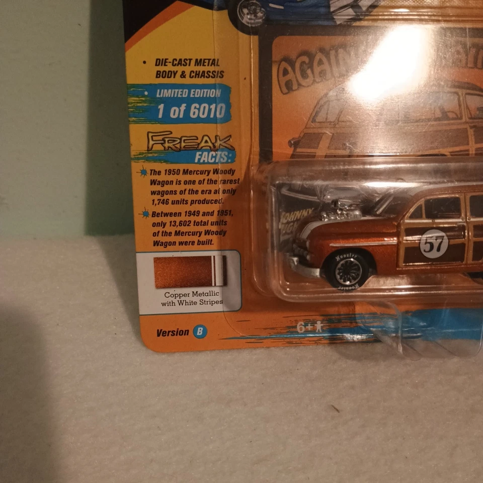 Johnny Lightning 1950 Mercury Woody Wagon 2021 Spoilers 21 - Image 3 of 4