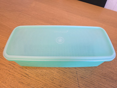 Vintage Tupperware Kühlschrank Aufbewahrung Jadeit 3 Stück Salat Gemüse Sellerie Aufbewahrung