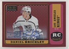 2018-19 O-Pee-Chee Platinum Retro Red Rainbow Daniel Brickley #R-99 Auto 0m6t
