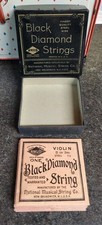 Black Diamond Violin D Or 3rd String Box Of 6...