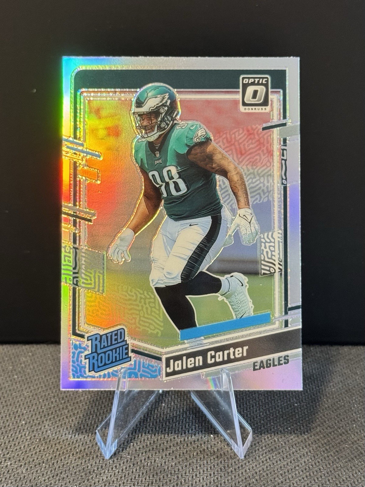 2023 Panini Donruss Optic - Rated Rookie Jalen Carter #281 Holo Prizm (RC)