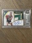 LARRY BIRD BGS 8 2014-15 PANINI IMMACULATE GAME-WORN PREMIUM PATCH AUTO 24/25