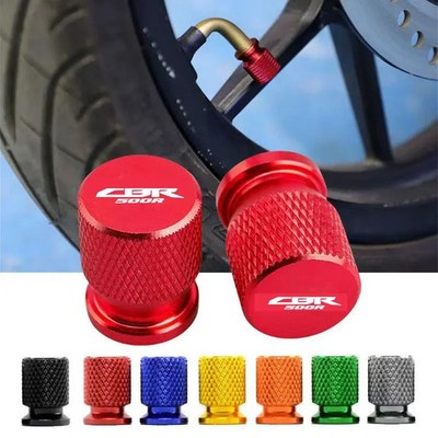 ForHONDA CBR500R 2Pcs Motorcycle Accessories Tire Valve Air Port Stem Cover Caps