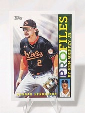 2026 Topps Series 1 ProFiles #TP-4 Gunnar Henderson Baltimore Orioles
