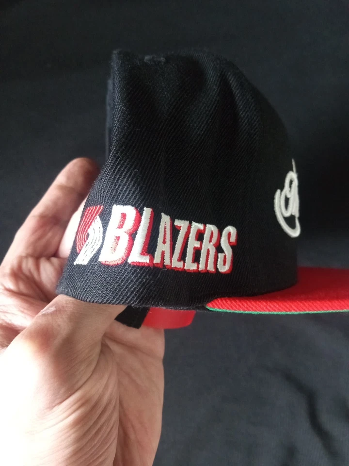 Mitchell & Ness Portland Trailblazers 1992 Finales NBA Snapback Sombrero ¡Raro!! Foto 3 de 4