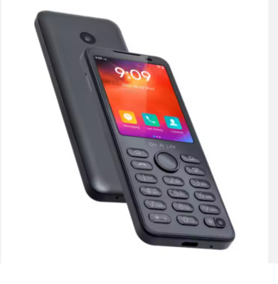 Qin F21 PRO - Black International shMini Hybrid Phone - Playstore - Dual Camera