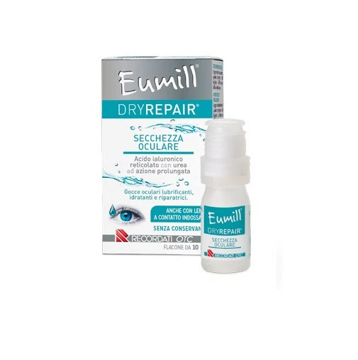 COLLIRIO EUMILL DRYREPAIR 10 ml GOCCE OCULARI IDRATANTI RIPARATRICI LUBRIFICANTI