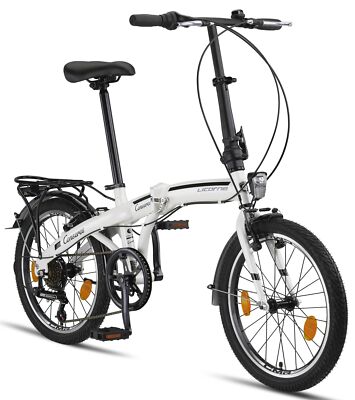 20 Zoll Faltrad Klapprad Folding 6 Gang Shimano City Bike StVZO