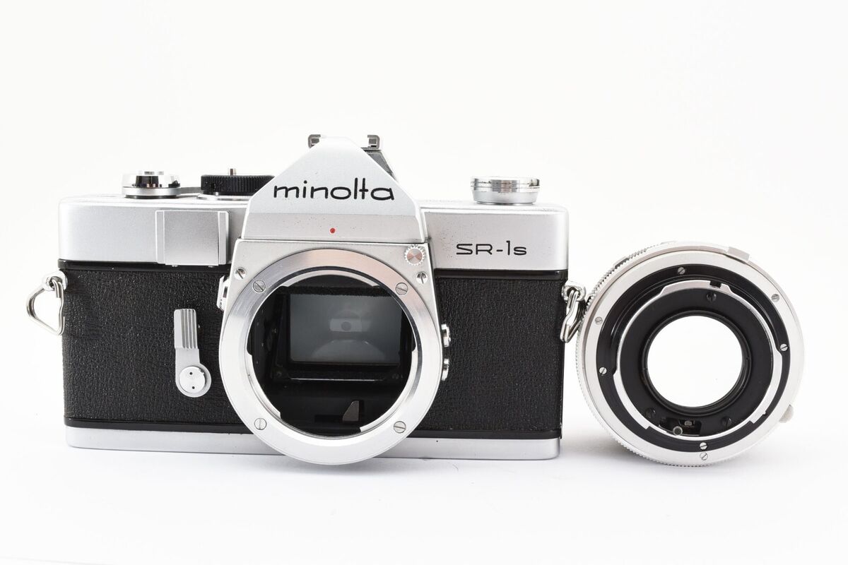 EXC+5 in Case 》 Minolta SR-1s SLR MC Rokkor PF 55mm f1.7 EXC+5 in Case 》 Minolta SR-1s SLR MC Rokkor PF 55mm f1.7