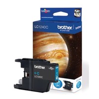 Brother LC1240C Tintenpatrone Cyan, 600 Seiten Iso Iec 24711 Brother DCP-J 525