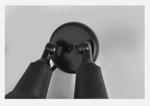 11-Inch 2-Light Spots BLACK OUTDOOR WALL MOUNT Maxim Lighting 92008BK - Picture 3 of 5