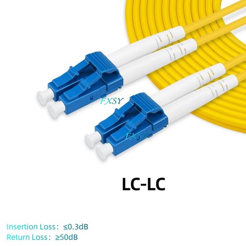 LC to LC SC FC ST UPC Duplex SM OS2 Fiber Optic Patch Cord 20m 25m 30m 50m 100m - Picture 10 of 17