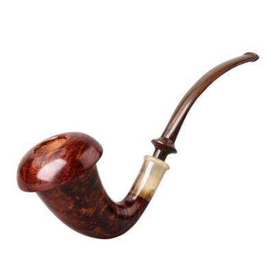 Classic Sherlock Holmes Calabash Pipe Handmade Briar Wooden Tobacco Smoking Pipe