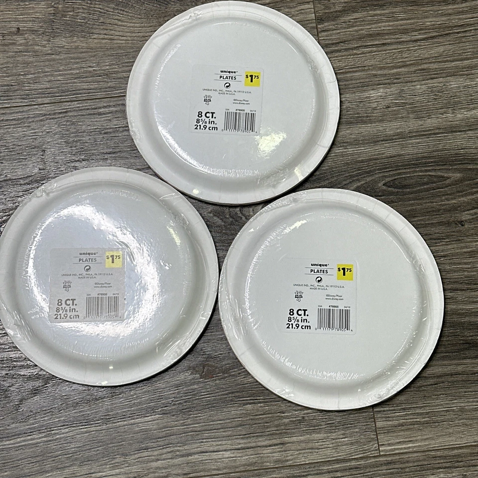 Toy Story 4 Disney Pixar Película Niños Fiesta de Cumpleaños 9" Platos de Papel Lote de 3 Foto 3 de 4