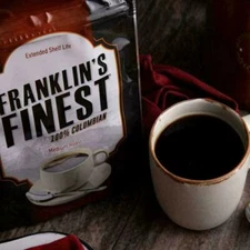 Patriot Pantry Franklins Finest Survival Coffee PREPPER DOOMSDAY - 60 Servings 