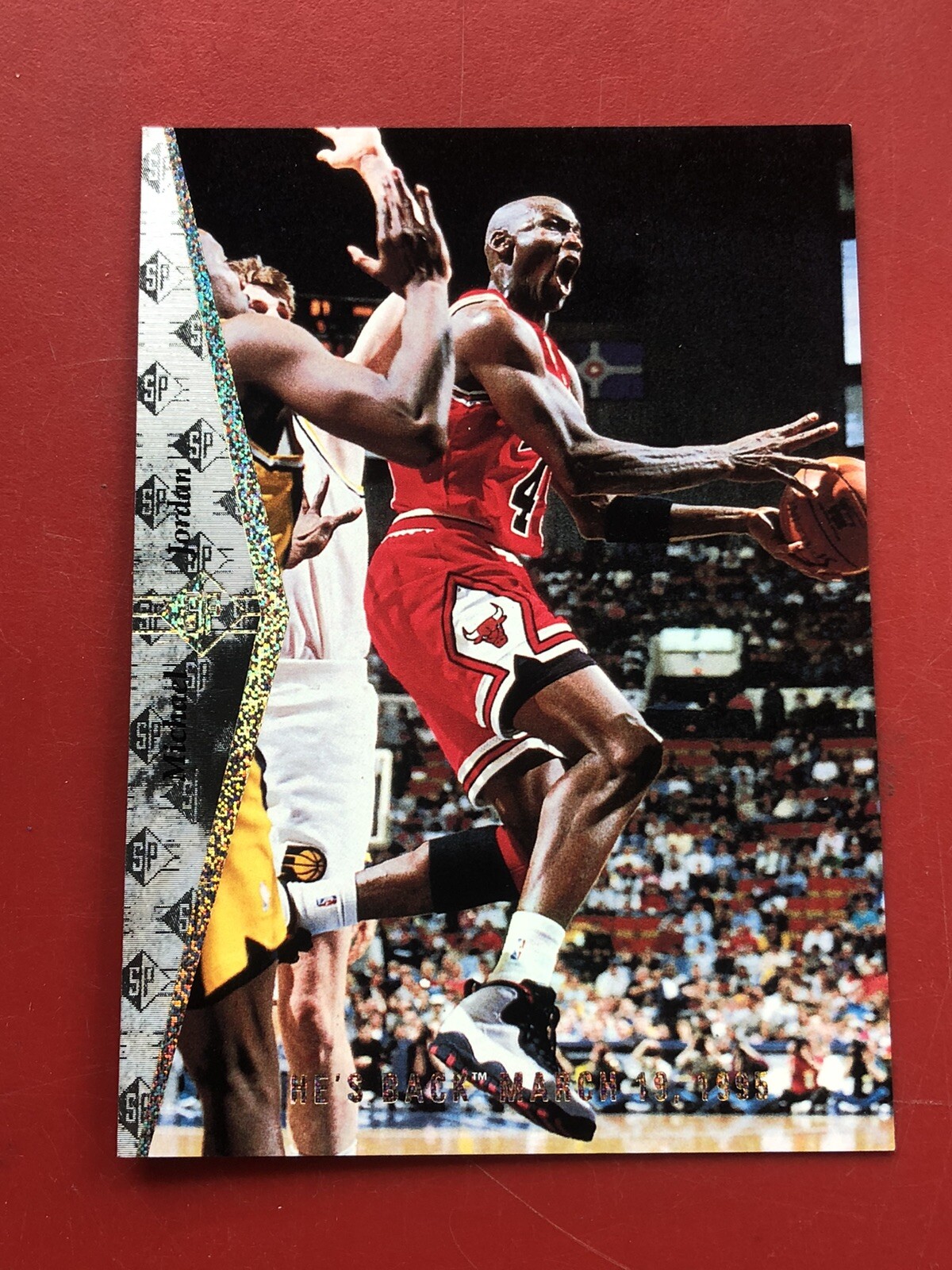 1994-95 SP Michael Jordan He's Back Silver Michael Jordan #MJ1 HOF