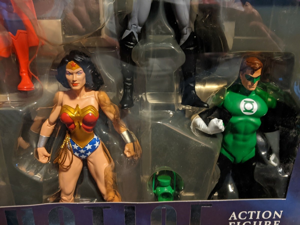 dcダイレクト フィギュア　セット DC Direct Justice League 4-Figure Set Superman Batman Wonder Woman
