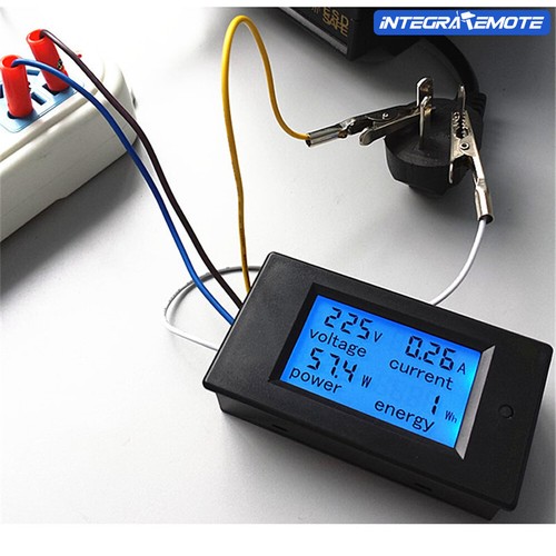 AC80-260V DC6.5~100V 20A 50A 100A Panel Display Volt Amp Power Watt Meter LCD - Bild 26 von 51