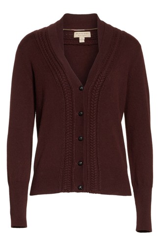 100% Cashmere Cardigan Sweater 