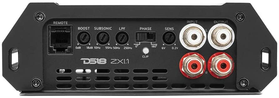 DS18 ZXI.1 1-Channel Class D Amplifier 1500 Watt Monoblock